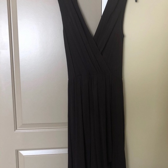 David Meister Brown V neck Dress Size 4 - Picture 3 of 3
